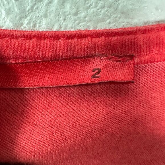 Angels Never Die Pink Art to Wear Ruched Sheath Midi Dress Size 2 - Picture 4 of 7